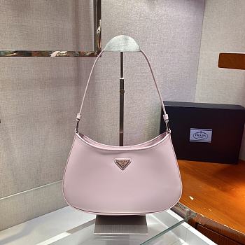Prada Armpit Bag Pink 1BC499 Size 26.5 x 15 x 4 cm