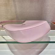 Prada Armpit Bag Pink 1BC499 Size 26.5 x 15 x 4 cm - 5