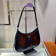 Prada Armpit Bag Black 1BC499 Size 26.5 x 15 x 4 cm - 4