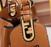 Fendi Dumpling Bag Brown Size 24 × 9.5 × 14 cm - 2