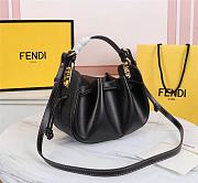 Fendi Dumpling Bag Black Size 24 × 9.5 × 14 cm - 6