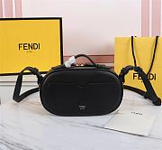 Fendi Camera Black Bag Size 21 x 8 x 13 cm - 6