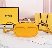 Fendi Camera Yellow Bag Size 21 x 8 x 13 cm - 3