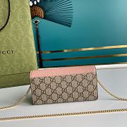 Gucci GG Marmont Chain Wallet 546585 Size 19 x 10 x 3.5 cm - 4