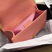 Chanel Top Handle Pink Peach 25cm - 6