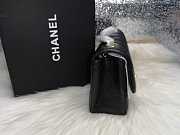 Chanel Caviar Leather Flap Bag black gold 17cm - 3