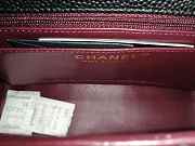Chanel Caviar Leather Flap Bag black gold 17cm - 4