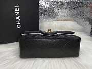 Chanel Caviar Leather Flap Bag black gold 17cm - 5