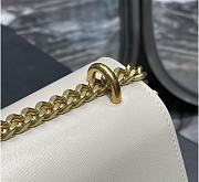 YSL White With Gold Hardware Size 442906 22 x 16 x 8 cm - 3