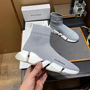 Balenciaga Speed 2.0 LT Knit Sole sock sneakers Grey 63683 - 5