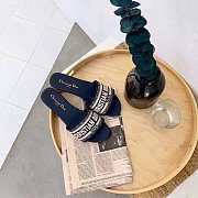 Christian Dior Slipper Navy Blue - 5