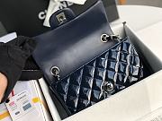 Chanel CF Big Mini Patent Leather Small Bag Black (Silver lock) 1116 Size 20 cm - 3