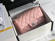 Chanel CF Big Mini Patent Leather Small Bag Pink (Silver lock) 1116 Size 20 cm - 1