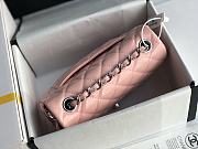 Chanel CF Big Mini Patent Leather Small Bag Pink (Silver lock) 1116 Size 20 cm - 4