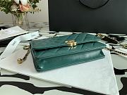 Chanel Woc Dark Green Size 21 cm - 2