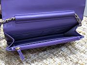 Chanel WOC 84448 Purple Size 19.5 × 3.5 × 12 cm - 3
