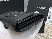 Chanel CC Small Wallet Black 84447 Size 15 cm - 6