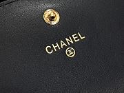 Chanel CC Small Wallet Navy Blue 84447 Size 15 cm - 4