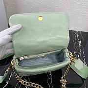 Prada Three-In-One Female Bag Green 1BD292 Size 21 x 16 x 7 cm - 5