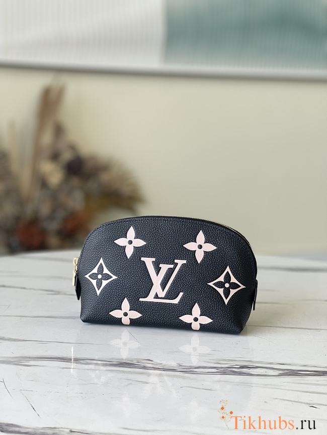 LV Pochette Cosmetique Pm Black M59086 Size 17 x 12 x 6 cm - 1