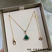 Balenciaga Necklace Green 01 - 1