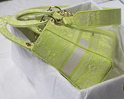 Dior Lady Luminous green M8002 Size 24 x 20 x 11 cm - 4