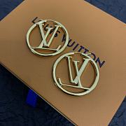 LV Earrings Gold 4.5 - 1
