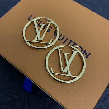LV Earrings Gold 4.5