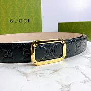 Gucci Belt 403941 Gold Size 3.5 cm - 2