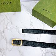 Gucci Belt 403941 Gold Size 3.5 cm - 3