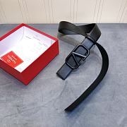 Valentino Belt Vlogo Black Size 4 cm - 3