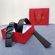 Valentino Belt Vlogo Black Size 4 cm - 4
