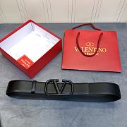 Valentino Belt Vlogo Black Size 4 cm - 1