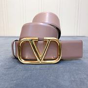 Valentino Belt Vlogo Light Pink Size 4 cm - 6