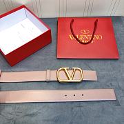 Valentino Belt Vlogo Light Pink Size 4 cm - 3