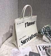 Dior Book Tote L' Amour White Size 42 cm - 4