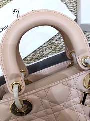 Dior Lady Ultra Matte Light Pink Size 20 x 17 x 9 cm - 6