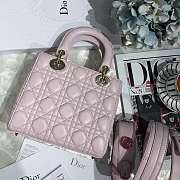 Dior Lady Ultra Matte Pink Size 20 x 17 x 9 cm - 6