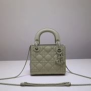 Dior Lady Ultra Matte Light Green Size 17 cm - 1