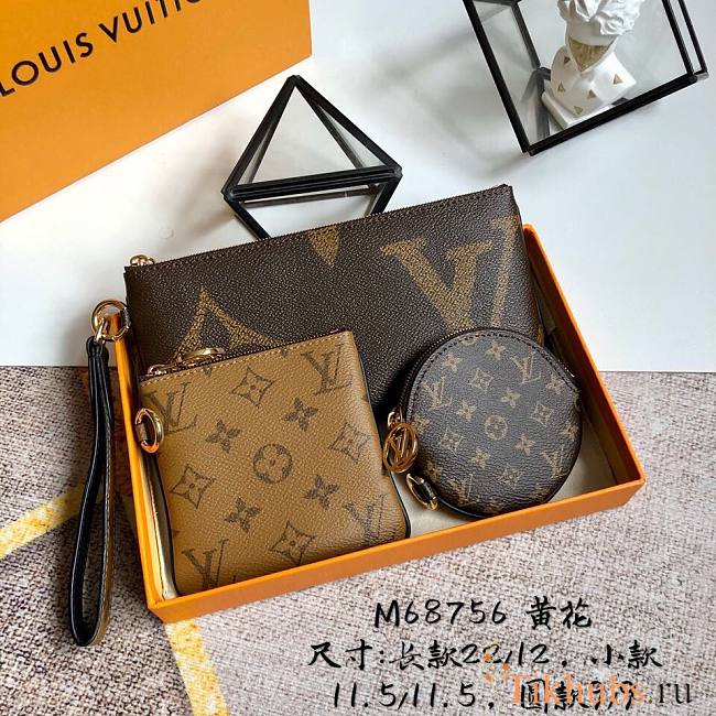 LV Trio Pouch Monogram M68516 - 1