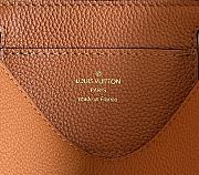 LV Pont 9 Soft Handbag Mocaccino M58968 Size 25 x 17.5 x 8 cm - 6