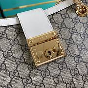 Gucci Padlock Shoulder Bag White 479197 Size 35 x 23.5 x 14 cm - 3