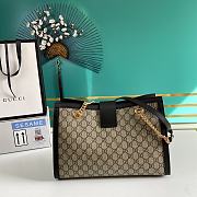 Gucci Padlock Shoulder Bag Black 479197 Size 35 x 23.5 x 14 cm - 3