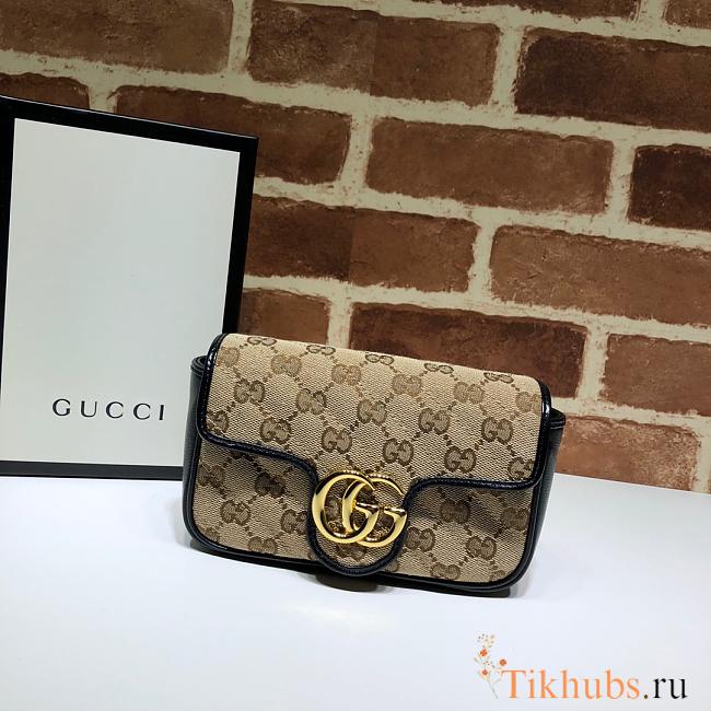 Gucci GG Marmont Monogram 574969 Size 16.5 x 10.2 x 5.1 cm - 1
