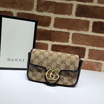 Gucci GG Marmont Monogram 574969 Size 16.5 x 10.2 x 5.1 cm