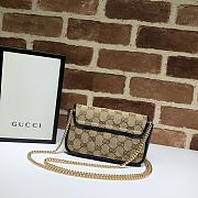 Gucci GG Marmont Monogram 574969 Size 16.5 x 10.2 x 5.1 cm - 2