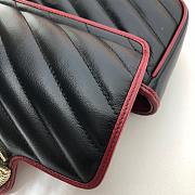 Gucci GG Marmont Dark Black/Red 574969 Size 16.5 x 10.2 x 5.1 cm - 5