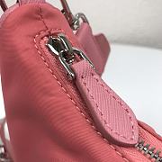 Prada Nylon Hobo Polka-Dot Bag 1BH204 Pink Size 22 x 12 x 6 cm - 3