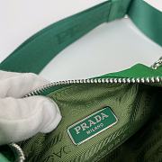 Prada Nylon Hobo Polka-Dot Bag 1BH204 Green Size 22 x 12 x 6 cm - 2