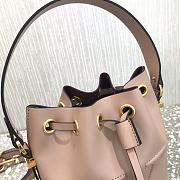 Vlogo Walk Calfskin Bucket Bag Pink Size 18 x 20.5 x 10 cm - 6